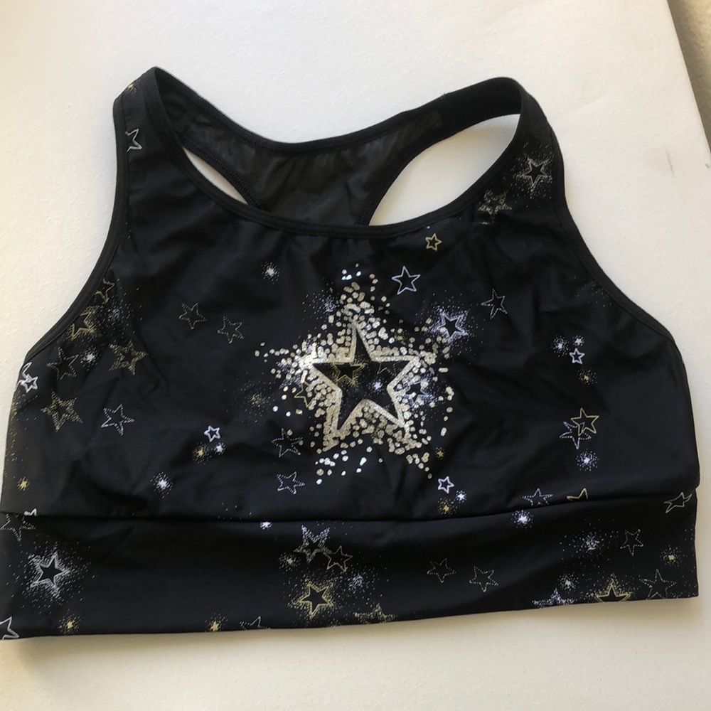 ❤️2/$20 Victoria Secret Sports Bra Stars Pattern Size XL ❤️